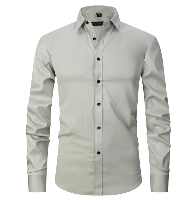 Chemise Blanche Classique | Coton Premium | Élégante et Polyvalente – Image 3