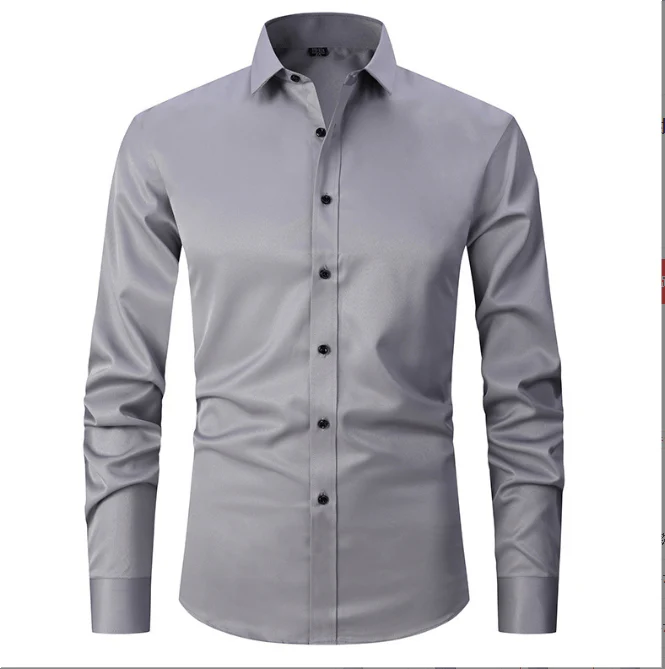 Chemise Blanche Classique | Coton Premium | Élégante et Polyvalente – Image 4