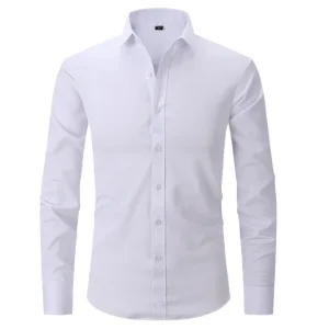 Chemise Blanche Classique | Coton Premium | Élégante et Polyvalente