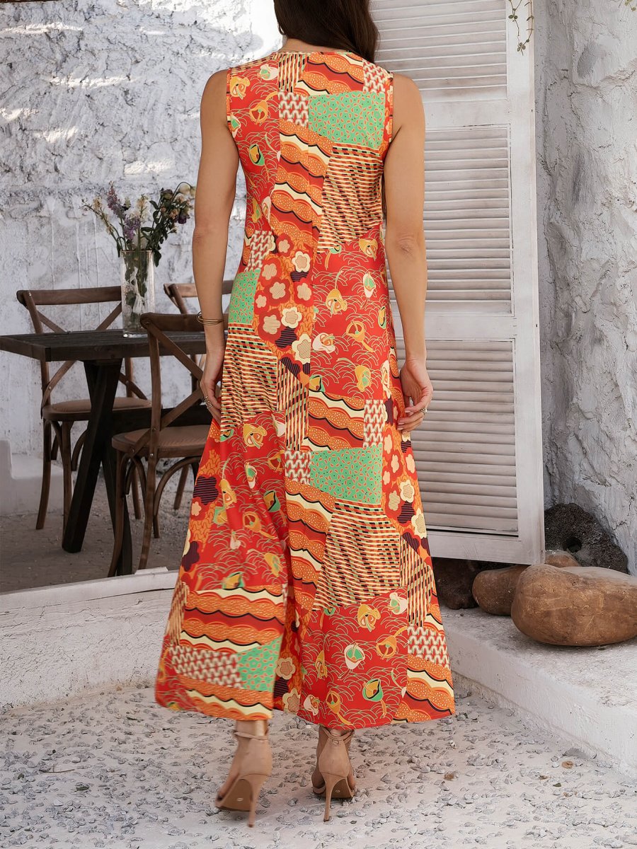 Nomade Sun Dress | Long and Fluid Sleeveless – Image 6