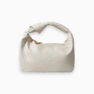 Valentina | Sac Hobo Métallisé | Tendance Luxe | Effet Tressé