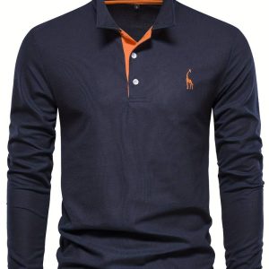 Polo Manches Longues | Confort & Élégance | Style Intemporel
