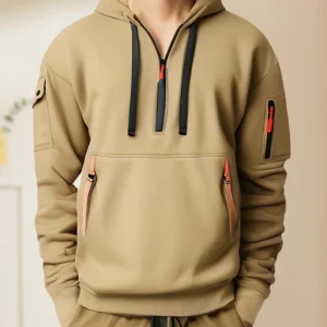 Sweat à Capuche Homme | Zippé | Confort & Fonctionnalité