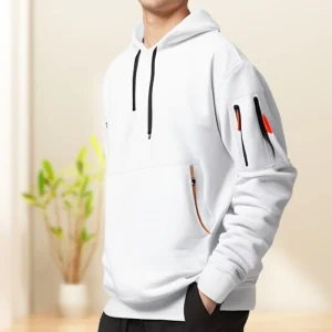 Hoodie Zippé | Multi-Poches & Sportif | Plusieurs Couleurs