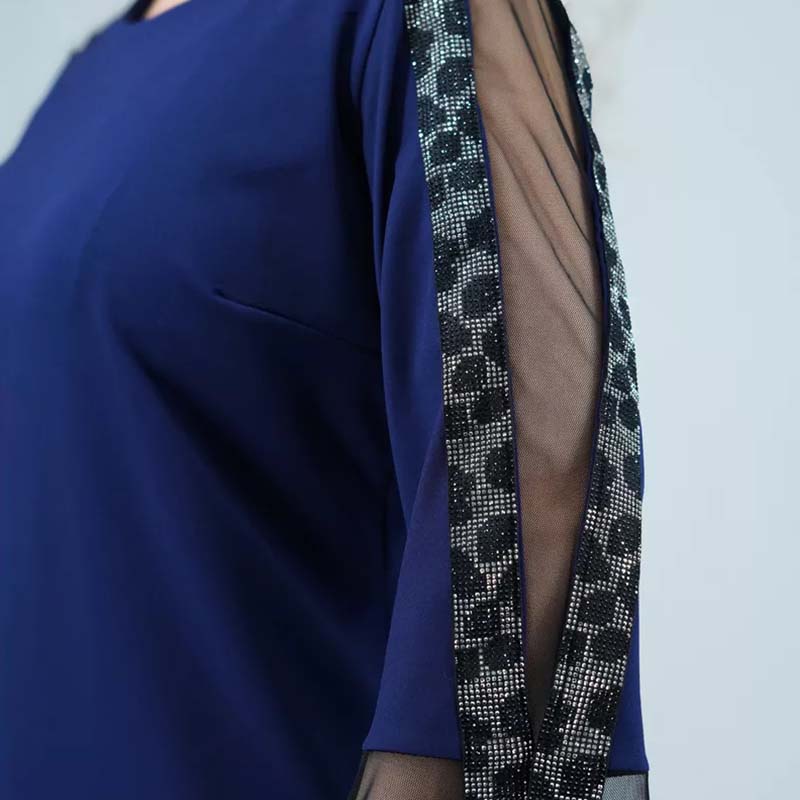 Elegant Black Dress | Transparent Lace | Chic Straight Cut – Image 5