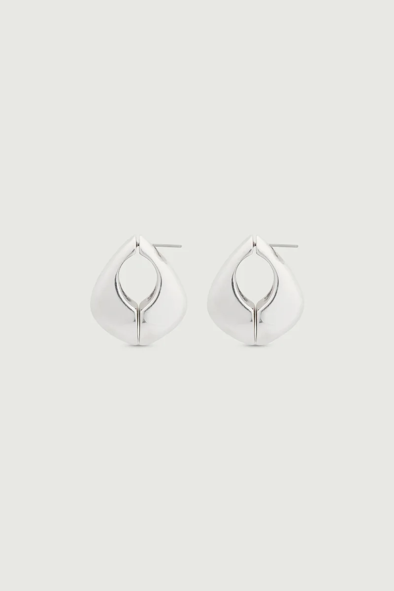 BOUCLES D'OREILLES MAXI ARGENT
