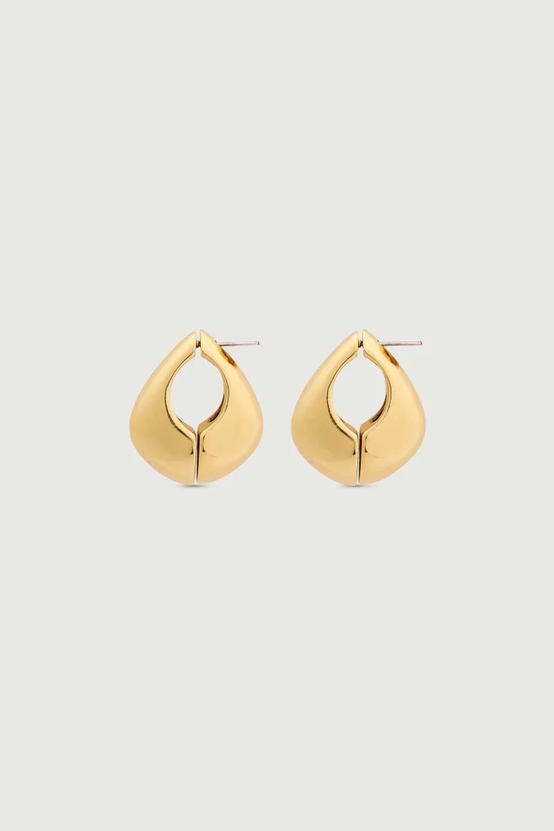 BOUCLES D'OREILLES MAXI GOLD